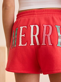 Merry Patchwork Shorts Detail 6 - TULLABEE