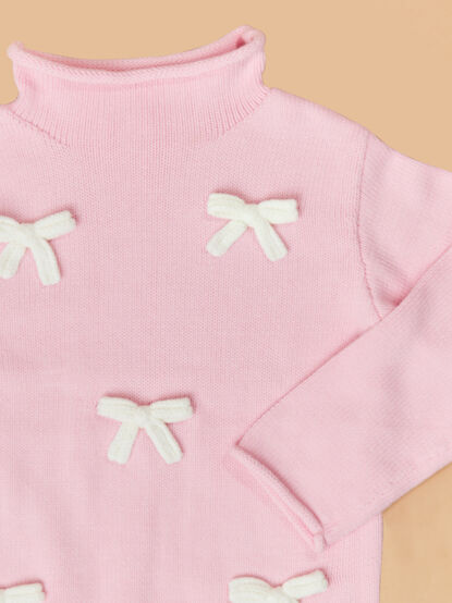 Alyssa Bow Sweater by Mud Pie - TULLABEE