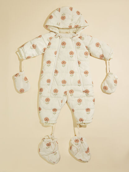 Sunflower Puffer Snowsuit by Rylee + Cru - TULLABEE
