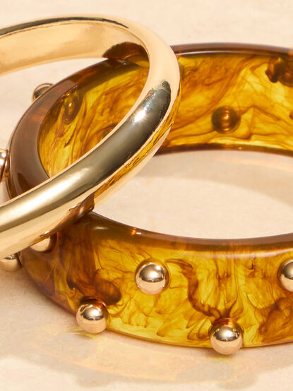 Taylor Resin Stud Bracelet - TULLABEE
