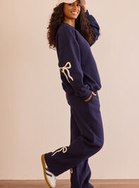 Layup Bow Straight Leg Pant - TULLABEE