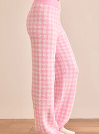 Teddy Gingham Pant Detail 4 - TULLABEE