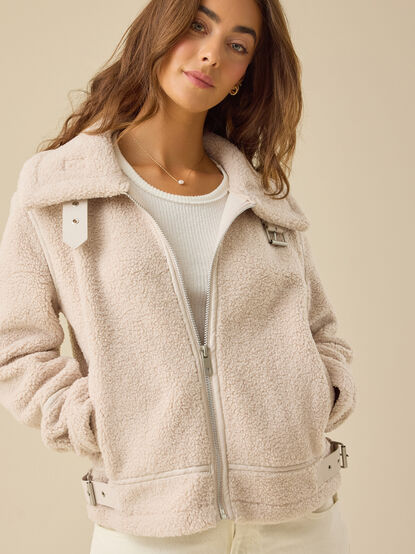 Tara Sherpa Jacket - TULLABEE