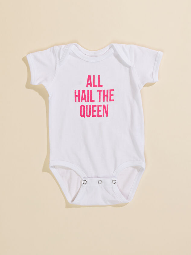 All Hail The Queen Bodysuit - TULLABEE