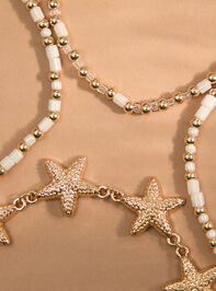 Seaside Starfish Bracelet Set Detail 2 - TULLABEE