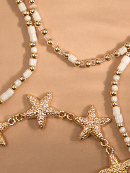 Seaside Starfish Bracelet Set - TULLABEE