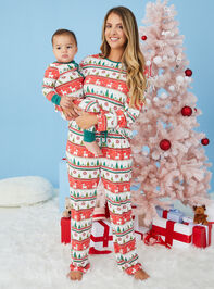 Festive Fair Isle Sleeper - TULLABEE