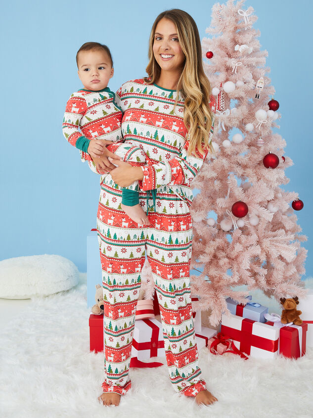 Festive Fair Isle Sleeper - TULLABEE