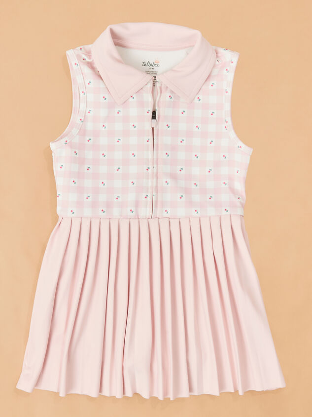 Lena Gingham Polo Dress - TULLABEE