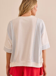 American Patchwork Tee Detail 5 - TULLABEE