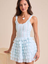 Ariel Ruffle Mini Dress - TULLABEE