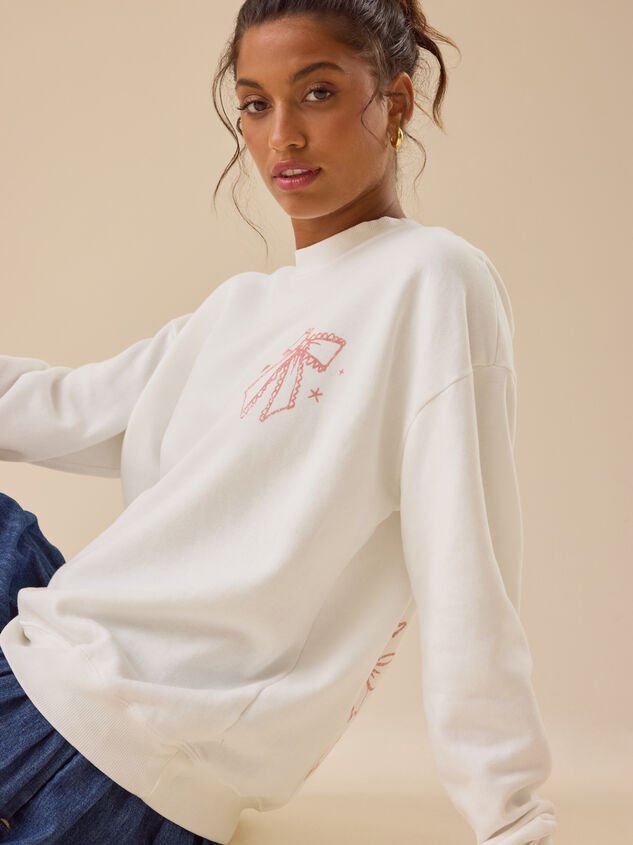God is Good Crewneck Detail 5 - TULLABEE