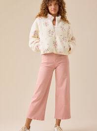 Kinsley Sherpa Pullover Detail 3 - TULLABEE