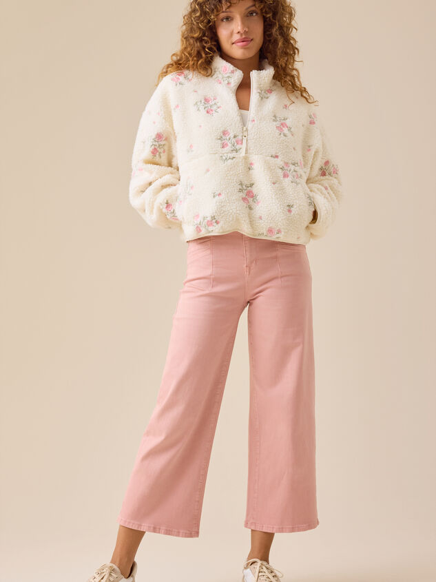 Kinsley Sherpa Pullover Detail 3 - TULLABEE