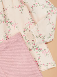 Antoinet Floral Top With Pant Detail 2 - TULLABEE