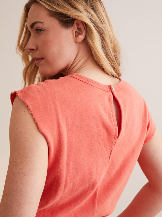 Push the Limits Cut Off Romper Detail 3 - TULLABEE