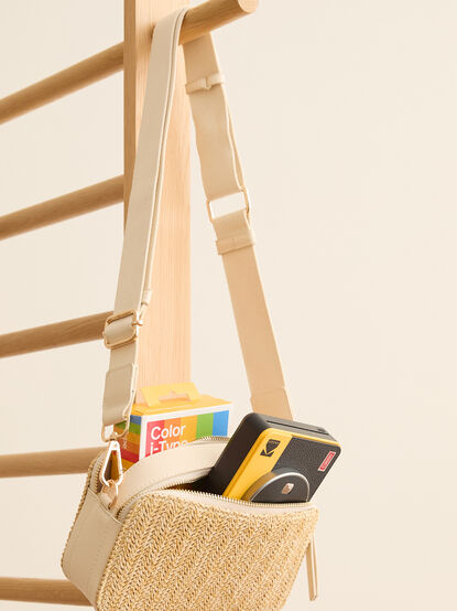 Raffia Straw Crossbody Bag - TULLABEE