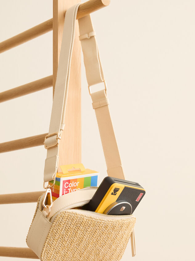 Raffia Straw Crossbody Bag - TULLABEE