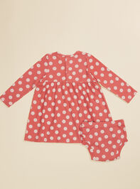 Daisy Dot Dress Set Detail 3 - TULLABEE