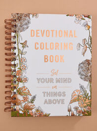 Set Your Mind on Things Above: A Devotional Coloring Book - TULLABEE
