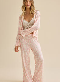 Gloria Christmas Tree Sleep Pants Detail 2 - TULLABEE