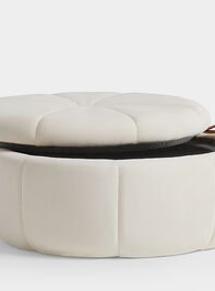 Bianca Upholstered Storage Ottoman Detail 3 - TULLABEE