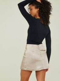 Everyday Seamless Long Sleeve Top Detail 3 - TULLABEE