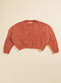 Meredith Chenille Sweater Detail 2 - TULLABEE