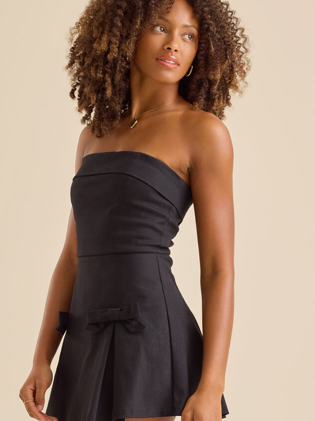 Florence Bow Romper Detail 5 - TULLABEE