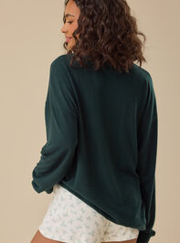 Tis the Season Lounge Top Detail 5 - TULLABEE