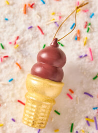 Dipped Cone Christmas Ornament - TULLABEE