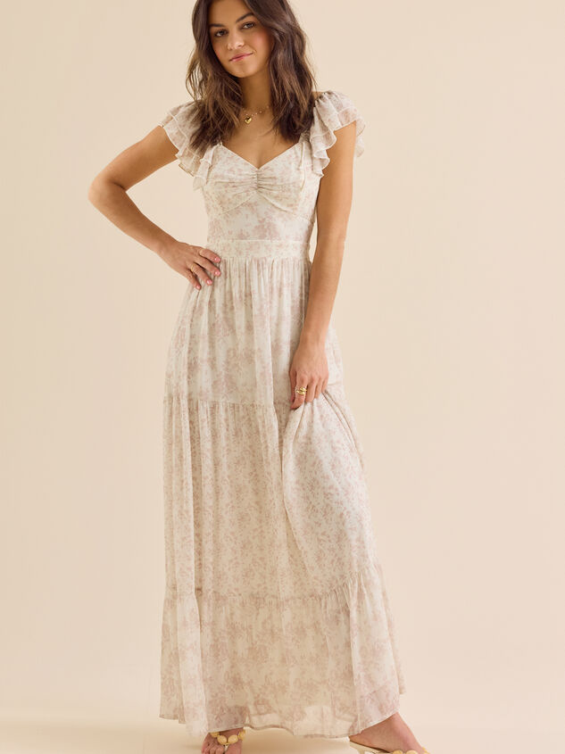 Raelyn Floral Maxi Dress - TULLABEE