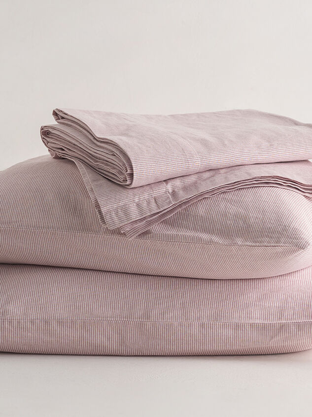 Thistle Cotton Sheet Set Detail 4 - TULLABEE