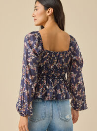 Phoebe Ruffle Babydoll Top Detail 5 - TULLABEE