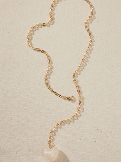 Love Stone Charm Necklace - TULLABEE