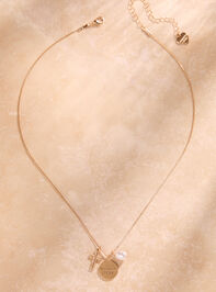 Jeremiah 29:11 Cross Necklace Detail 2 - TULLABEE