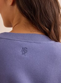 Rocky Mountains Fleece Pullover Detail 6 - TULLABEE