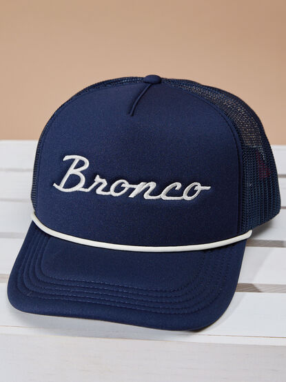 Classic Bronco Rope Trucker Hat - TULLABEE