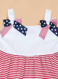 America Bow Dress Detail 2 - TULLABEE