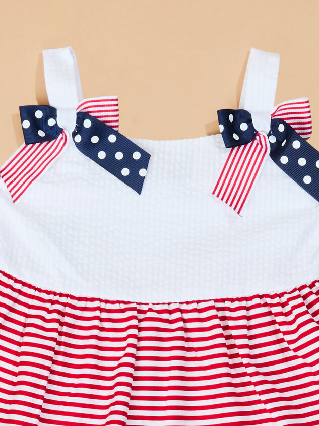America Bow Dress Detail 2 - TULLABEE