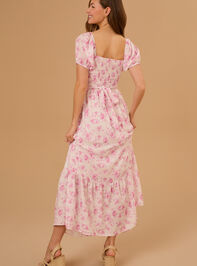 Abrielle Floral Maxi Dress Detail 4 - TULLABEE