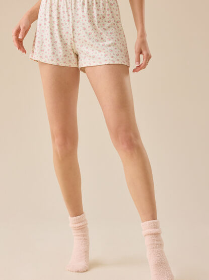 Eleanora Floral Lounge Short - TULLABEE