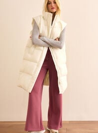 Longline Puffer Vest - TULLABEE