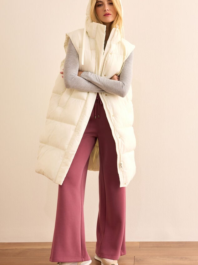 Longline Puffer Vest - TULLABEE