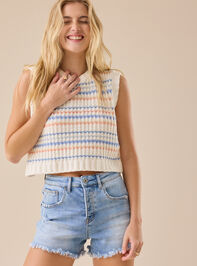 Micha High Rise Denim Shorts - TULLABEE