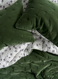 Majoram Cotton Single Sham Detail 3 - TULLABEE
