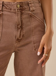 Amelia Front Pocket Pants Detail 3 - TULLABEE