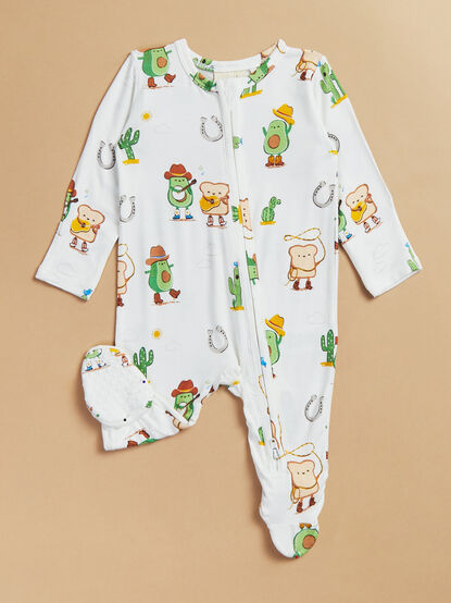 Rodeo Avo Toast Footie - TULLABEE