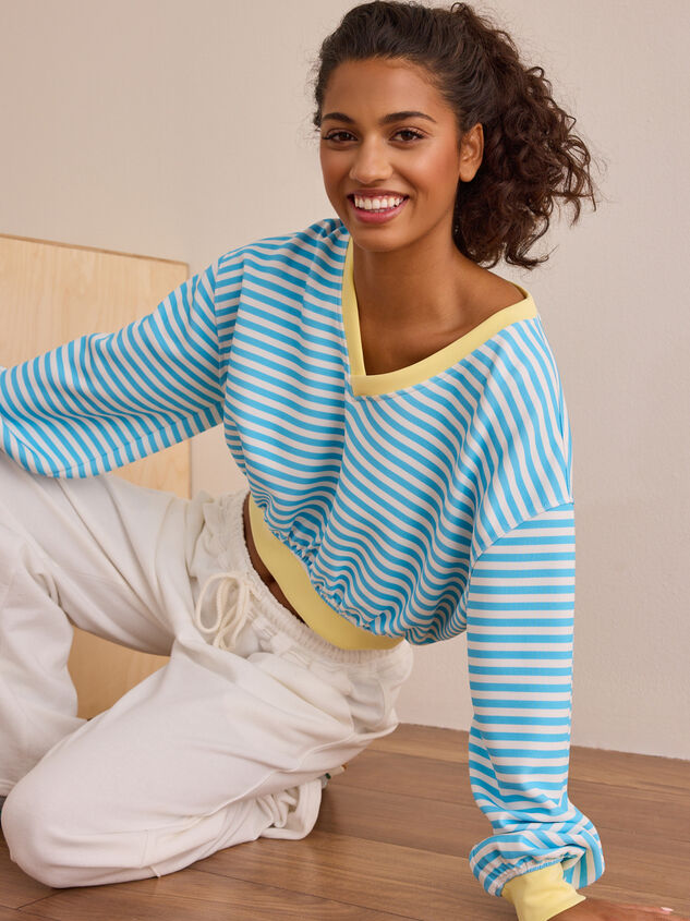 Supersoft Stripe Pullover - TULLABEE
