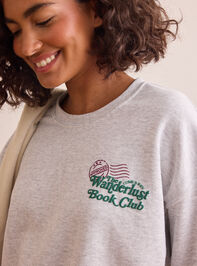 The Wanderlust Book Club Pullover Detail 3 - TULLABEE